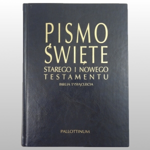 PISMO ŚWIĘTE DUŻE EKO OPRAWA - STARY I NOWY TESTAMENT (BIBLIA TYSIĄCLECIA)