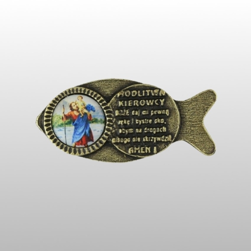 MODLITWA KIEROWCY ŚW KRZYSZTOF 033 - RYBKA