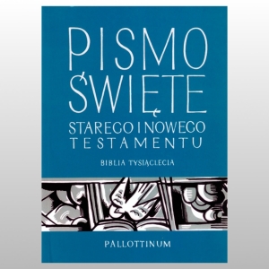 PISMO ŚWIĘTE DUŻE TWARDA OPRAWA - STARY I NOWY TESTAMENT (BIBLIA TYSIĄCLECIA) PAMIĄTKA ŚLUBU
