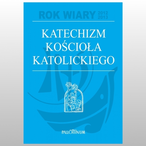 KATECHIZM KOŚCIOŁA KATOLICKIEGO.MAŁY FORMAT. OPRAWA TWARDA