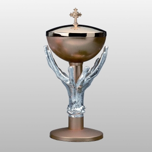 PUSZKA DŁONIE h - 26 cm, Ø czaszy 12 cm, (12689)