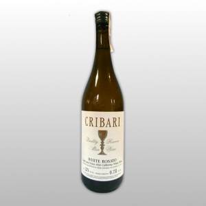 WINO MSZALNE: CRIBARI - WHITE ROSATO 0,75L, BIAŁE, SŁODKIE 1L=40,65zł
