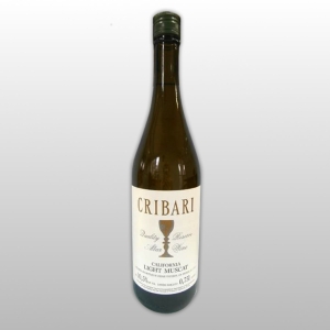 WINO MSZALNE: CRIBARI - LIGHT MUSCAT 0,75L, BIAŁE, SŁODKIE 1L=50zł