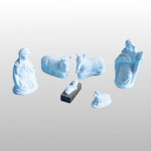 ZESTAW FIGUREK Z3 BIAŁA (6 ELEM.)