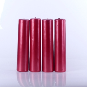 ŚWIECE ADW.25/6 CZERWONE (4SZT.) PERŁOWE