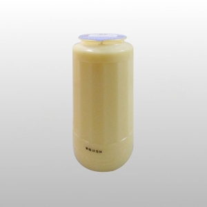 WIECZNA ŚWIECA 7-DNIOWA BIAŁA NR 8 .