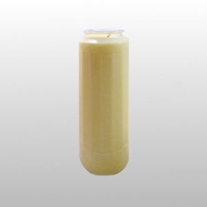 WIECZNA ŚWIECA 9-DNIOWA BIAŁA NR 9 .