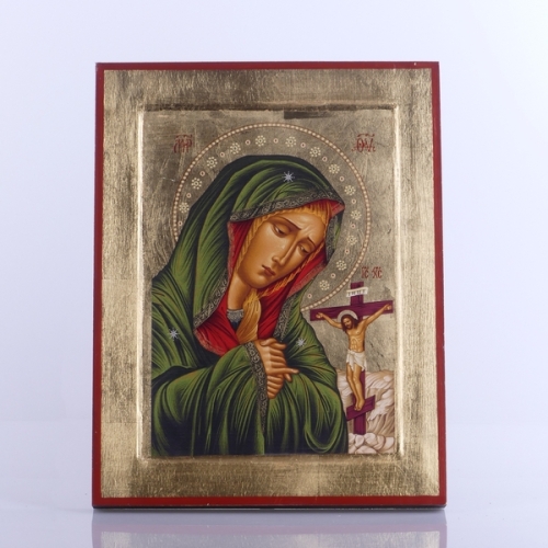 IKONA MB BOLESNA POD KRZYŻEM, 22x33 CM
