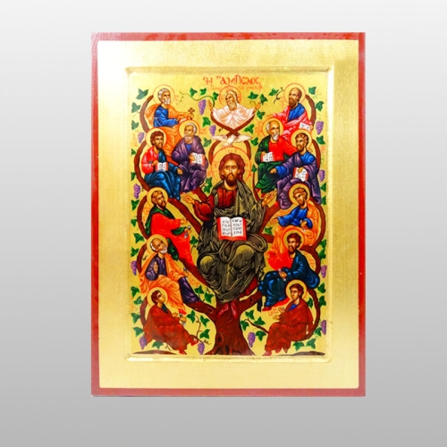 IKONA KRZEW WINNY - JEZUS 22x33 CM