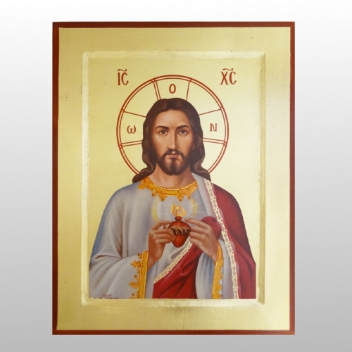 IKONA SERCE JEZUSA, 22x33 CM