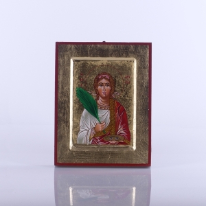 IKONA ŚW.ŁUCJA, 14x18cm