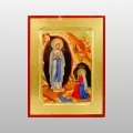 IKONA MB Z LOURDES, 14x18 CM
