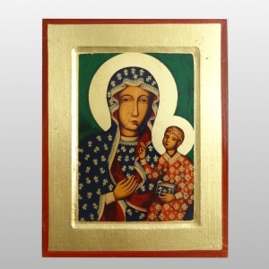 IKONA MATKA BOŻA CZĘSTOCHOWSKA 14x18 CM