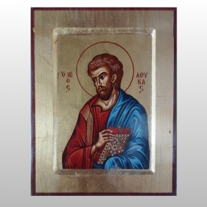 IKONA ŚW.ŁUKASZ EWANGELISTA, 14x18 CM