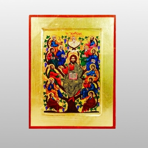 IKONA KRZEW WINNY - JEZUS 17x22 CM