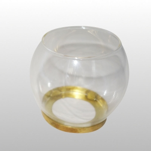 KLOSZ SZKLANY śr.4.5cm H.8cm