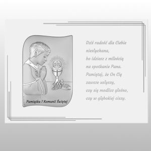 PANEL PAMIĄTKA I KOMUNII ŚWIĘTEJ 18X13