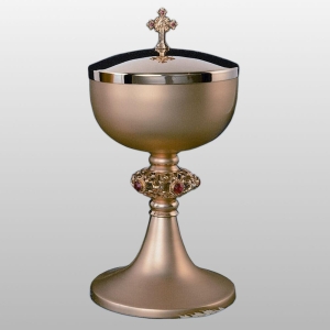 PUSZKA Z KAMIENIAMI h - 24 cm, Ø czaszy 12 cm, (17364)