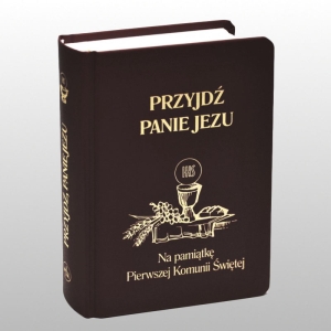 PRZYJDŹ, PANIE JEZU. MODLITEWNIK. CZARNY