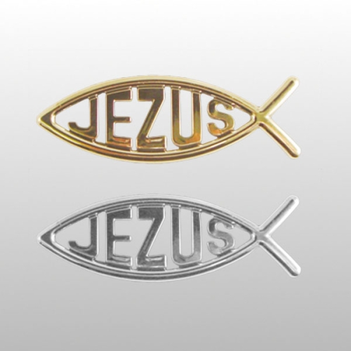 EMBLEMAT RYBA JEZUS MAŁA 