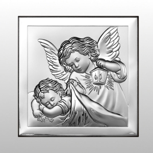 OBRAZEK ANIOŁ Z LATARENKĄ 16x16  N.