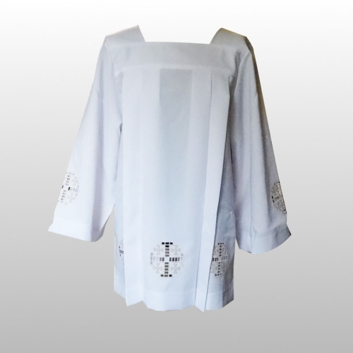 KOMŻA ŻORŻETA KRZYŻ WYPALANY BIAŁY ROZM. 170