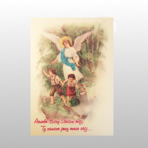 OBRAZ A5 ANIOŁ STRÓŻ 010_004 TW zwykła - MODLITWA