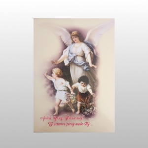 OBRAZ A5 ANIOŁ STRÓŻ 010_050 TW zwykła - MODLITWA