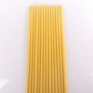 ŚWIECA PROCESYJNA CIENKA WOSK. - PACZKA 100 SZT.