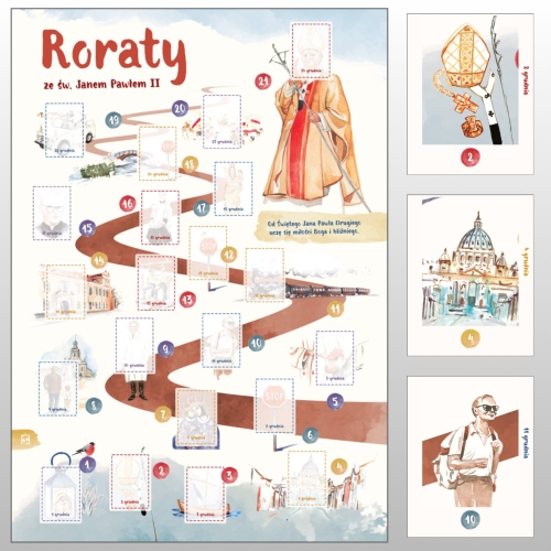 SPRAWDZIANY ADWENTOWE 2025- RORATY ZE ŚW. JANEM PAWŁEM II (dla 30 dzieci)