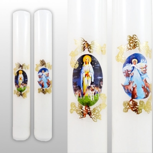 GROMNICA BIAŁA - NAKLEJKA WILK ( 30 x 5 cm )