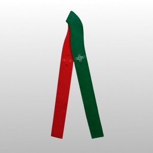 STUŁA DO KONCELEBRY DWUSTRONNA CZERWONO/ZIELONA