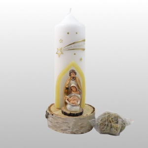 BN ŚWIECA SZOPKA RODZINKA MAŁA CIEMNA ŚWIATŁOWÓD