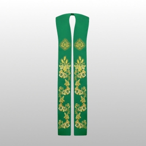 STUŁA DO KONCELEBRY ZIELONA (25295/3)