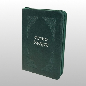 PISMO ŚWIĘTE ZAMEK, MAŁE SKÓRA - ZIELONE