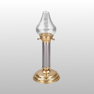 LICHTARZ MOSIĘŻNY  44CM (NIKLOWANA RURKA)