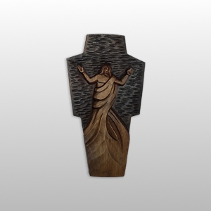 DROGA KRZYŻOWA W KSZTAŁCIE KRZYŻA SZER. 17 X WYS. 27CM ( 15 STACJI )