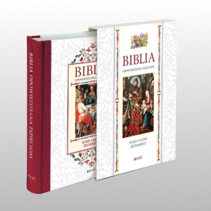 BIBLIA OPOWIEDZIANA DZIECIOM. STARY I NOWY TESTAMENT. W ETUI