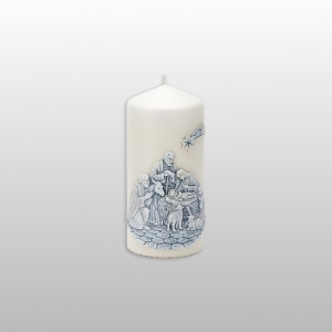 ŚWIECA CHRISTMAS NIGHT SŁUPEK 70x150