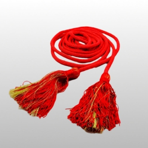 CINGULUM JEDNOKOLOROWE - CZERWONE