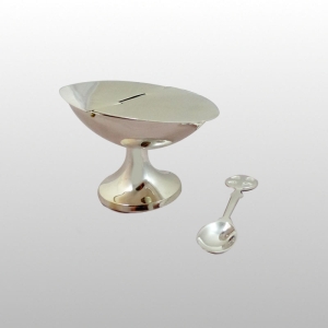 ŁÓDKA, WYS. 7CM, SZER. 13CM, NIKIEL