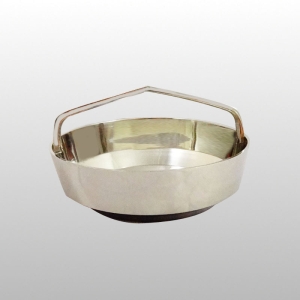 POJEMNIK NA WĘGIELKI, ŚR. 11CM, WYS. 3.5CM, NIKIEL