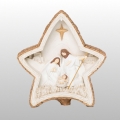 Święta Rodzina - gwiazda - świecąca - wys.17/szer.16cm