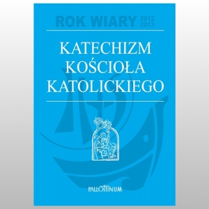KATECHIZM KOŚCIOŁA KATOLICKIEGO.FORMAT A5 OPRAWA TWARDA