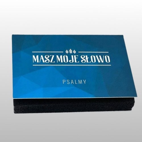 MASZ MOJE SŁOWO - GRA (30 kart z cytatami z PSALMÓW)