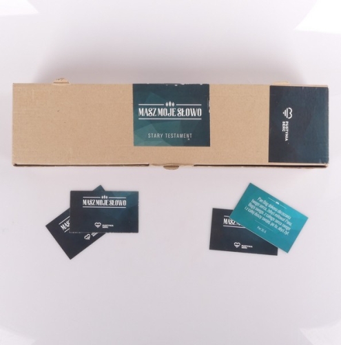 MASZ MOJE SŁOWO - GRA (BIG BOX ST 900SZT.) karty z cytatami ze Starego Testamentu