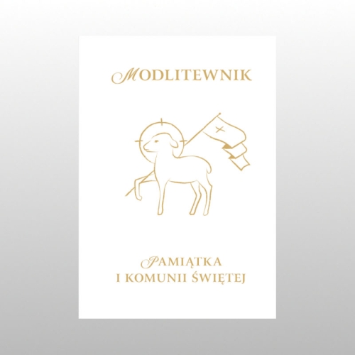 MODLITEWNIK. PAMIĄTKA I KOM. ŚW - BIAŁY