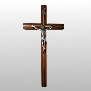 KRZYŻ LISTWA CIEMNY 27 CM