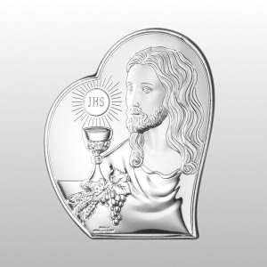 OBRAZEK KOMUNIA JEZUS SERCE9x11