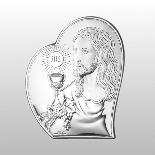 OBRAZEK KOMUNIA JEZUS SERCE9x11